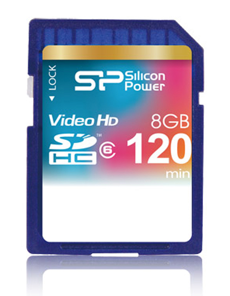 عکس كارت حافظه / Memory Card - SILICON POWER /   Full-HD Video Card - 4GB
