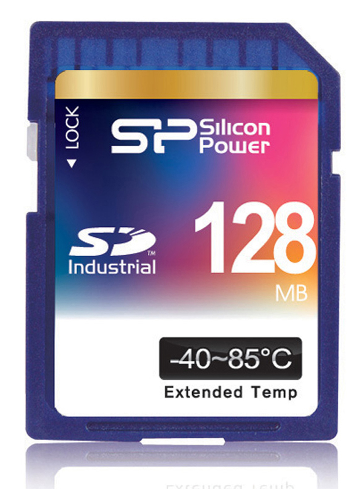 كارت حافظه / Memory Card  -SILICON POWER Industrial SD Card - 128MB