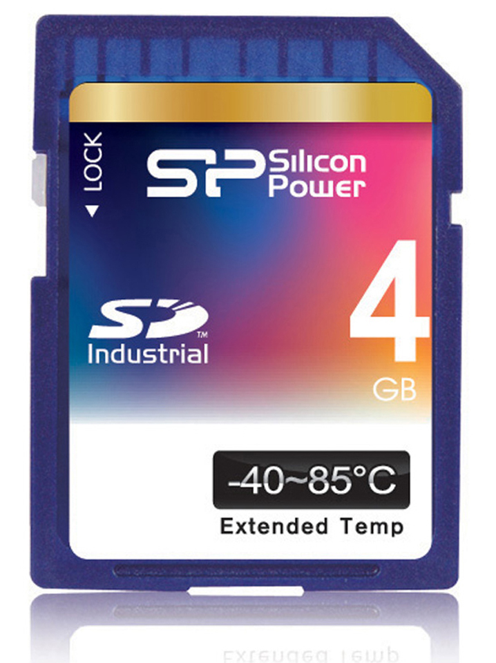 كارت حافظه / Memory Card  -SILICON POWER Industrial SD Card - 8GB