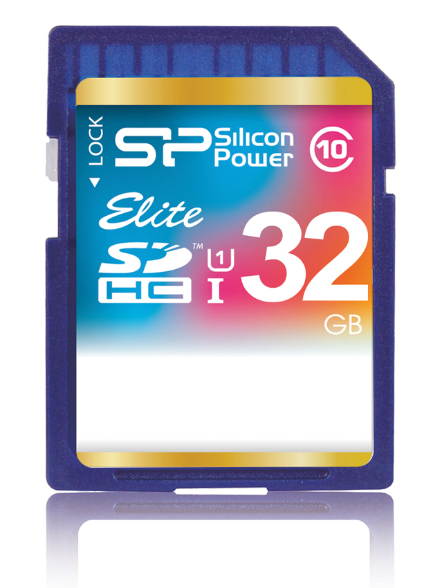 كارت حافظه / Memory Card  -SILICON POWER ELITE SDHC UHS-1 - 16GB