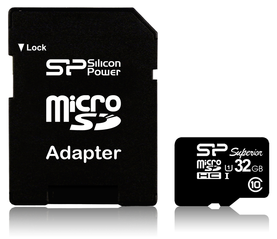 كارت حافظه / Memory Card  -SILICON POWER Superior microSDHC UHS-1 - 32GB