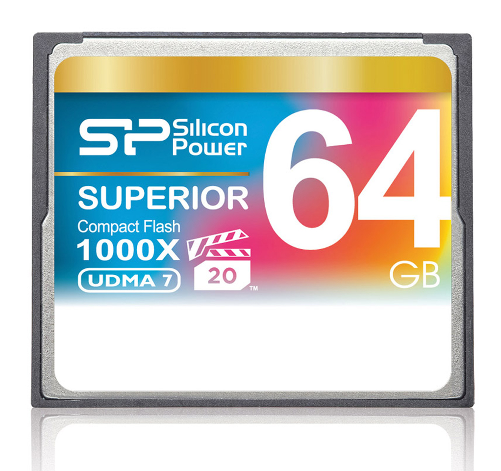 كارت حافظه / Memory Card  -SILICON POWER Superior CF 1000X - 64GB