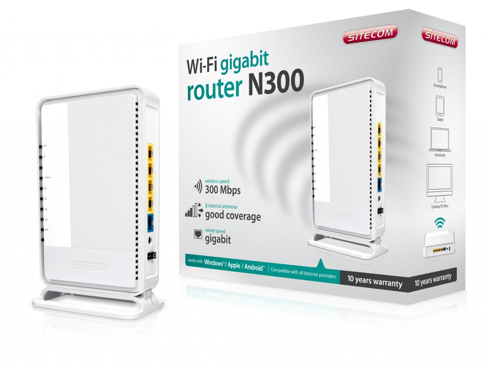روتر -Router -sitecom N300 WLR-4004
