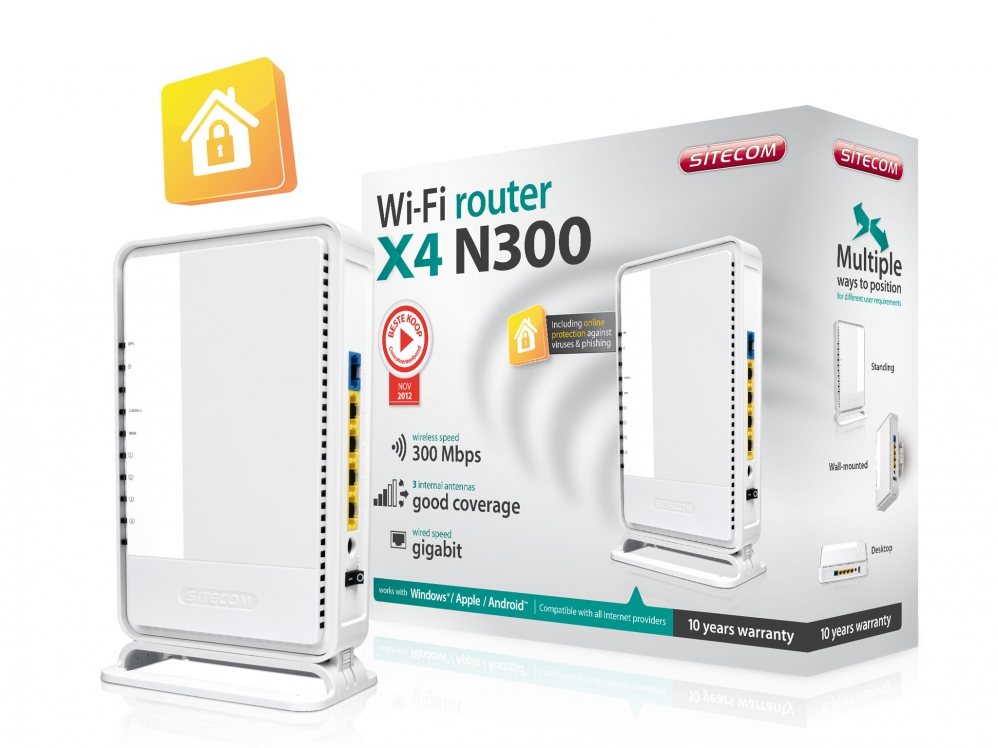 روتر -Router -sitecom X4 N300 WLR-4100