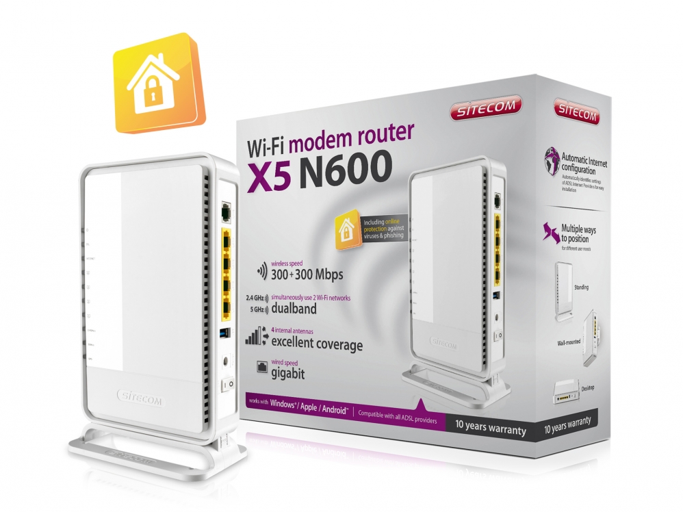 روتر -Router -sitecom X5 N600 WLM-5600