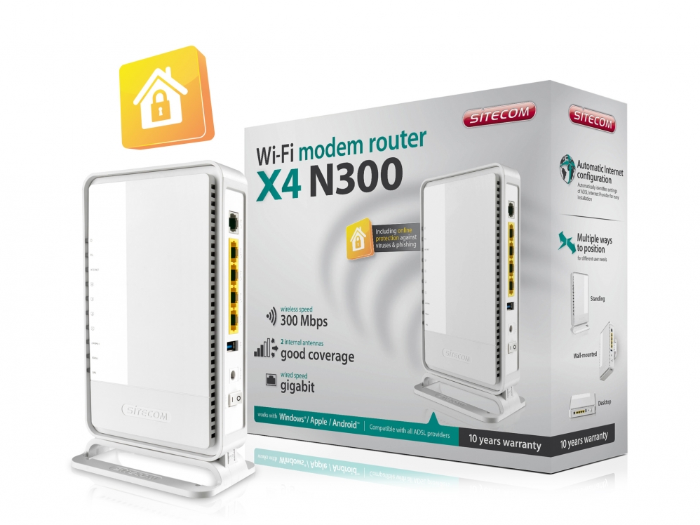روتر -Router -sitecom X4 N300 WLM-4600