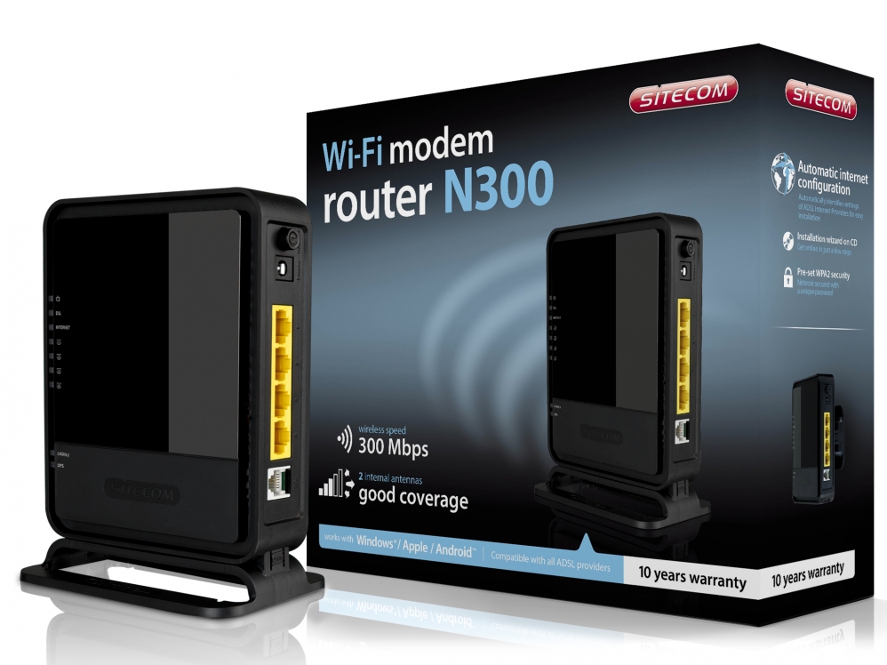 روتر -Router -sitecom N300 WLM-2600