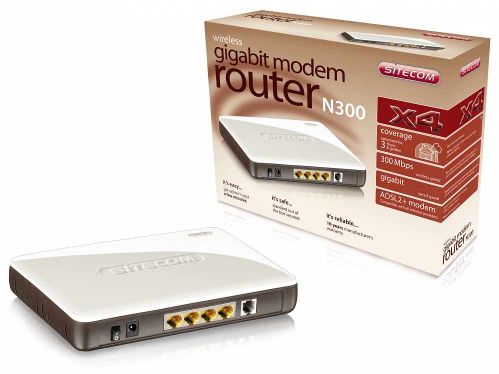 روتر -Router -sitecom N300 X4 WLM-4500