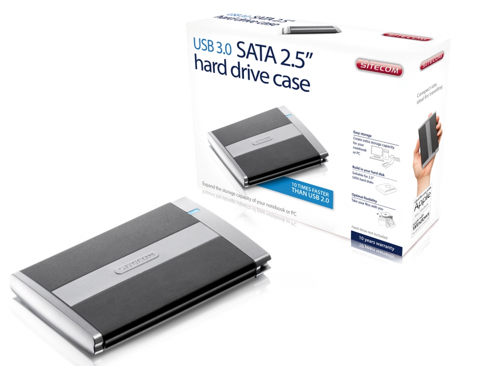 کیس/باکس/داک هارد- BOX HDD -sitecom "MD-390 USB 3 - SATA 2.5