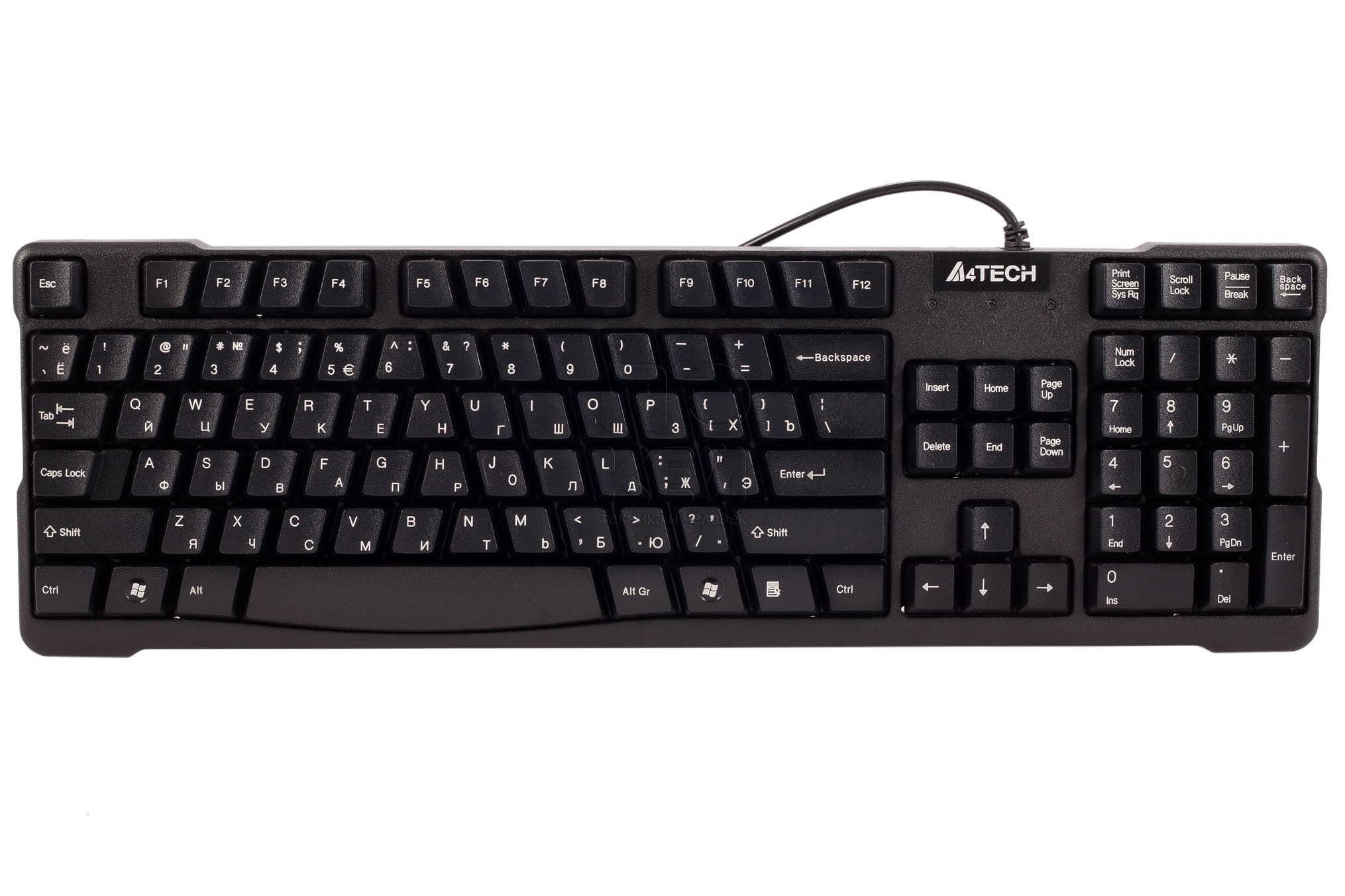 كيبورد - Keyboard ايفورتك-A4Tech  KB(S)-750 - Natural_A Compact