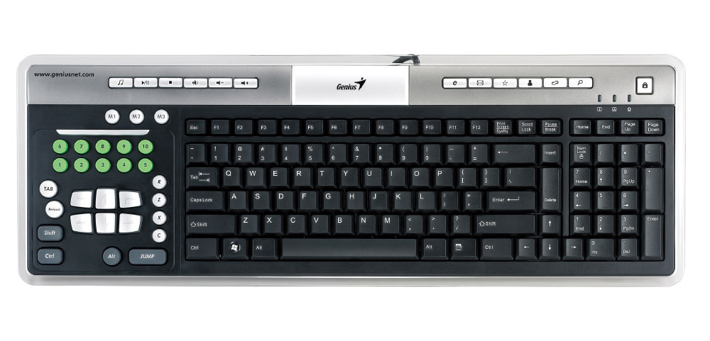 عکس كيبورد - Keyboard - Genius / جنيوس LuxeMate 525