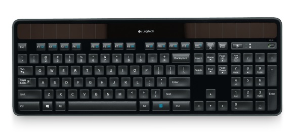 كيبورد - Keyboard لاجيتك-Logitech Wireless Solar Keyboard K750