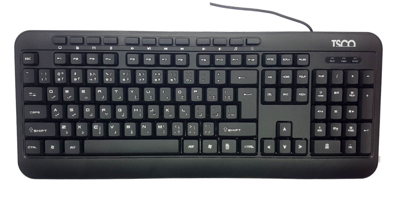 كيبورد - Keyboard تسکو-TSCO کیبورد مدل TKM 8011