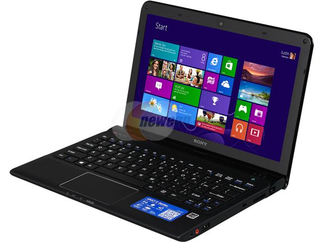 لپ تاپ - Laptop   سونی-SONY SVE11135CXB-AMD-4GB-750GB-AMD 7340