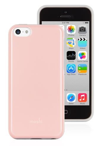 کیس-کیف  آیفون- iPhone موشی-Moshi iGlaze 5C - Pink