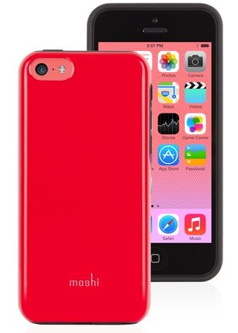 کیس-کیف  آیفون- iPhone موشی-Moshi iGlaze 5C - Red