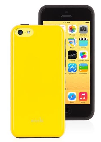 کیس-کیف  آیفون- iPhone موشی-Moshi iGlaze 5C - Yellow