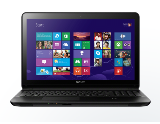 لپ تاپ - Laptop   سونی-SONY SVF15415CDB-A10-8GB-1TB- HD 8610G