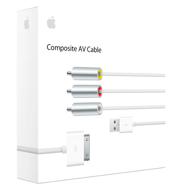 کابل اتصال آیفون-iphone اپل-Apple Composite AV Cable