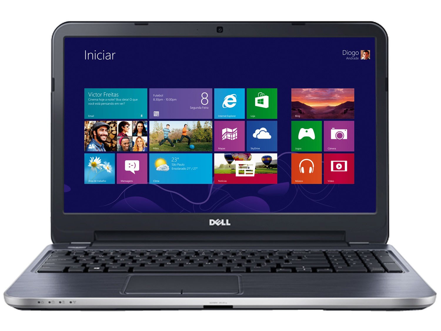 لپ تاپ - Laptop   دل-Dell Inspiron 5537-Core i7-8GB-1TB-2GB