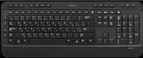 كيبورد - Keyboard گيرين-Green GK502