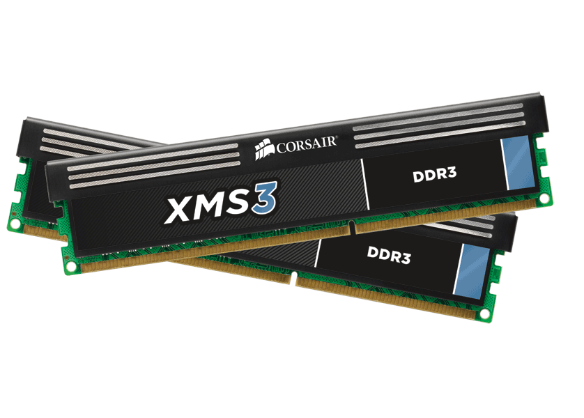 رم کامپیوتر - RAM PC  -Corsair XMS3 — 8GB Dual Channel DDR3 Memory Kit -CMX8GX3M2A2000C9