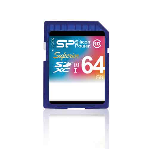 كارت حافظه / Memory Card  -SILICON POWER SP Superior SDHC/SDXC UHS-1 U3-16GB