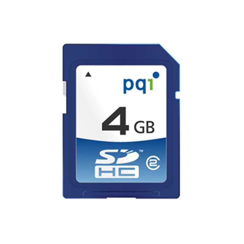 كارت حافظه / Memory Card پي كيو آي-pqi pqi SDHC Class 2/4/6/10-4GB