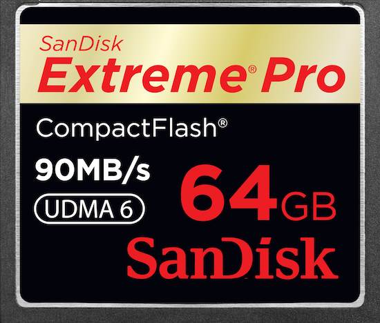 كارت حافظه / Memory Card سنديسك-SanDisk Extrem Pro CF 64GB