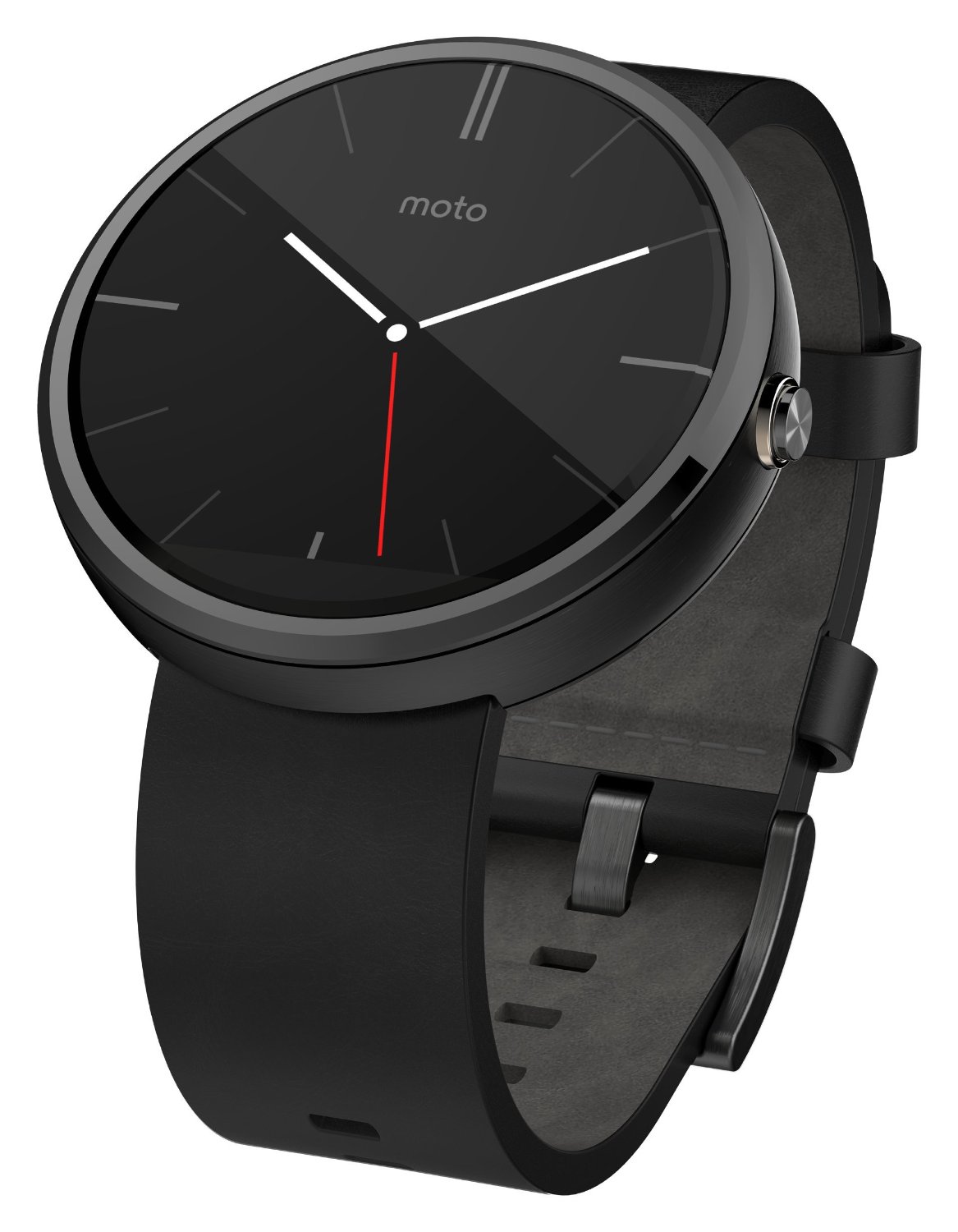 ساعت هوشمند-Smart Watch موتورولا-Motorola Moto 360 - Black Leather