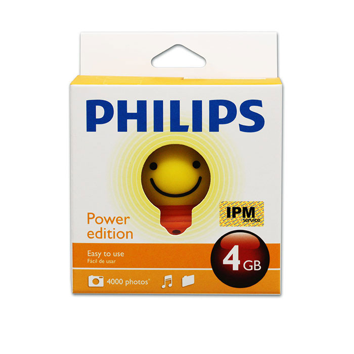 حافظه فلش / Flash Memory فیلیپس-PHILIPS Mr.Power-4GB