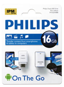 حافظه فلش / Flash Memory فیلیپس-PHILIPS PicoOTG-16GB