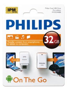 حافظه فلش / Flash Memory فیلیپس-PHILIPS PicoOTG-32GB