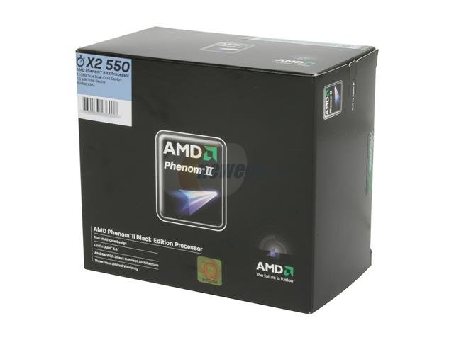 پردازنده - CPU اي ام دي-AMD Phenom II X2 550 Black Edition Callisto 3.1GHz