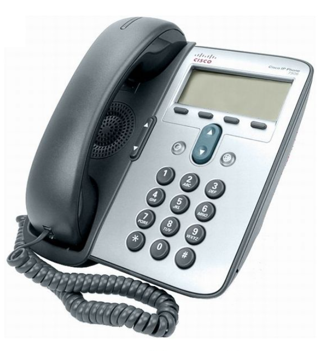 گوشی تلفن ویپ -Phone voIP سیسکو-Cisco تلفن VoIP مدل 7906G تحت شبکه