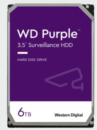 هارد ديسك كامپيوتر وسترن ديجيتال-Western Digital 6TB - WD PURPLE SURVEILLANCE WD62PURZ