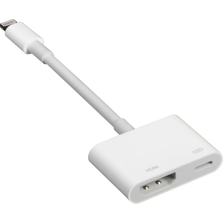 رابط موبایل به کامپیوتر اپل-Apple Lightning Digital AV Adapter -MD826AM/A