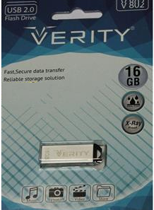 حافظه فلش / Flash Memory وریتی-VERITY 16GB-V802 Gold 16GB USB 2.0 Flash Memory