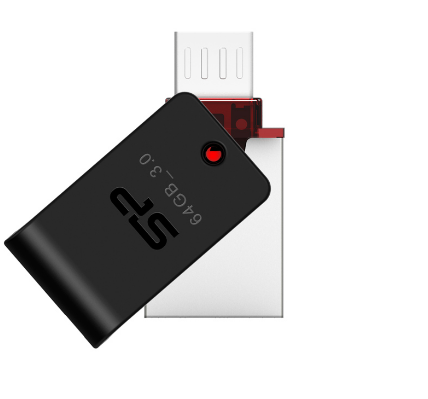 حافظه فلش / Flash Memory  -SILICON POWER Mobile X31-32GB- USB 3.0, USB 2.0 / micro-USB -OTG