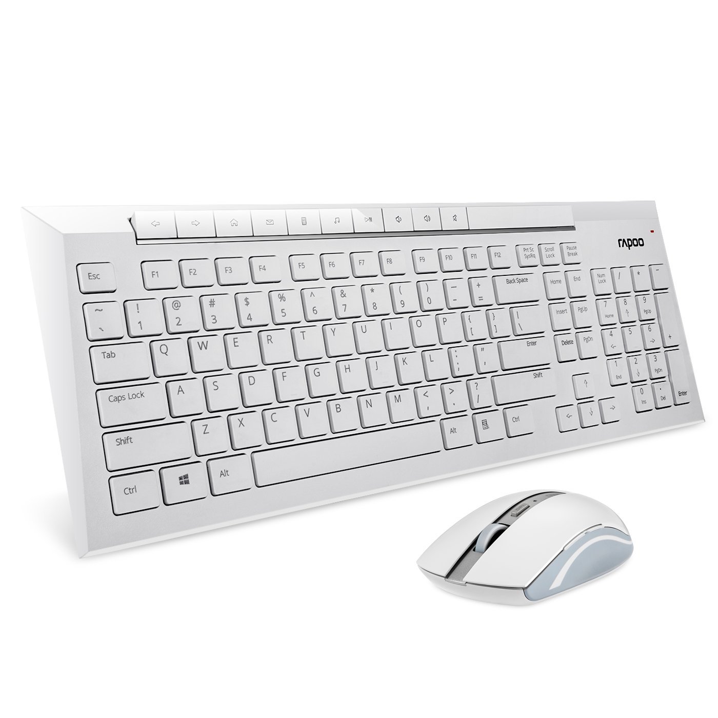 كيبورد + موس رپو-rapoo 8200P Wireless Keyboard and Mouse