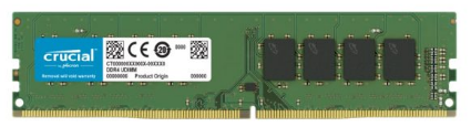 رم کامپیوتر - RAM PC کروشیال-Crucial رم دسکتاپ DDR4 تک کاناله 2666 مگاهرتز ظرفیت 4 گیگابایت CL17