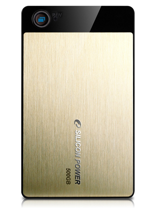 هارد اكسترنال - External H.D  -SILICON POWER A50 640GB  With Elegant look and Secured Protection