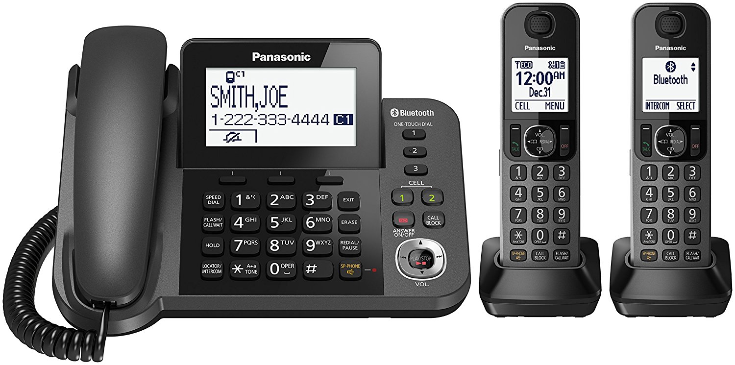 دستگاه تلفن بی سیم/بیسیم پاناسونيك-Panasonic KX-TGF382