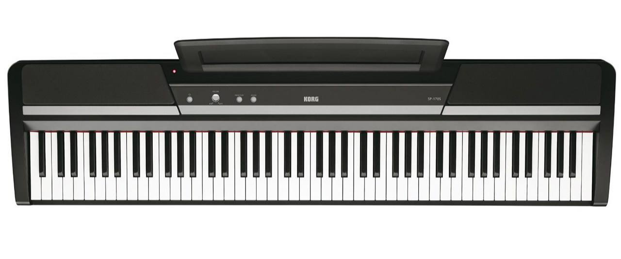 پیانو دیجیتال- Piano Digital کورگ-KORG پیانو دیجیتال مدل SP-170S - استیج کلاویه های چکشی طبیعی