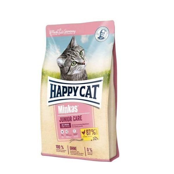 غذای گربه خانگی هپی کت-HAPPY CAT غذای خشک گربه مدل JUNIOR CARE وزن 10 کیلوگرم