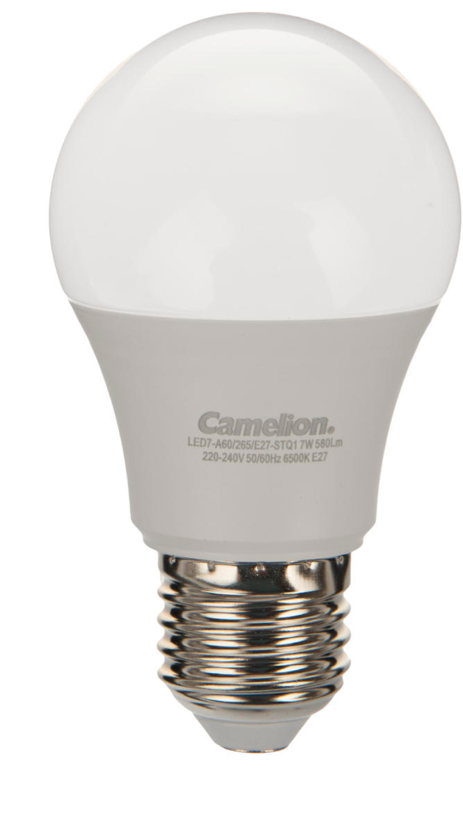 لامپ ال ای دی-LED کاملیون-Camelion لامپ ال ای دی 7 وات مدل STQ1 پایه E27 حبابی