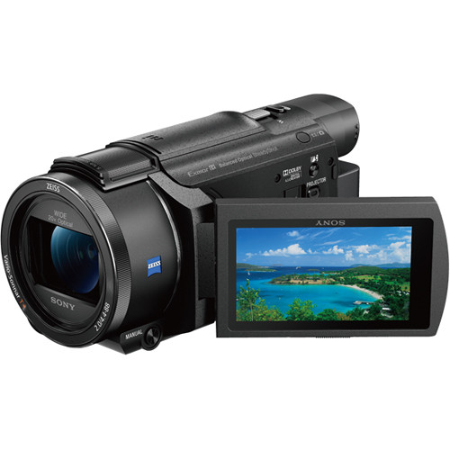 دوربين فيلمبرداری خانگی/هندی كم سونی-SONY FDR-AXP55-4K Handycam with Built-In Projector