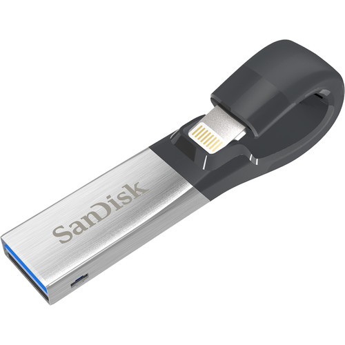 حافظه فلش / Flash Memory سنديسك-SanDisk 64GB iXpand-Lightning-USB 3.0- SDIX30C-064G-AN6NN