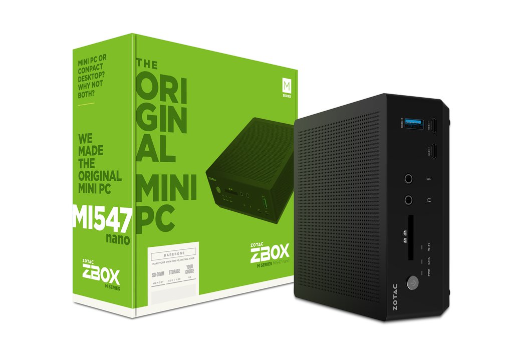 مینی پی سی-Mini PC زوتاک-ZOTAC MI547 Nano -ZBOX-MI547NANO