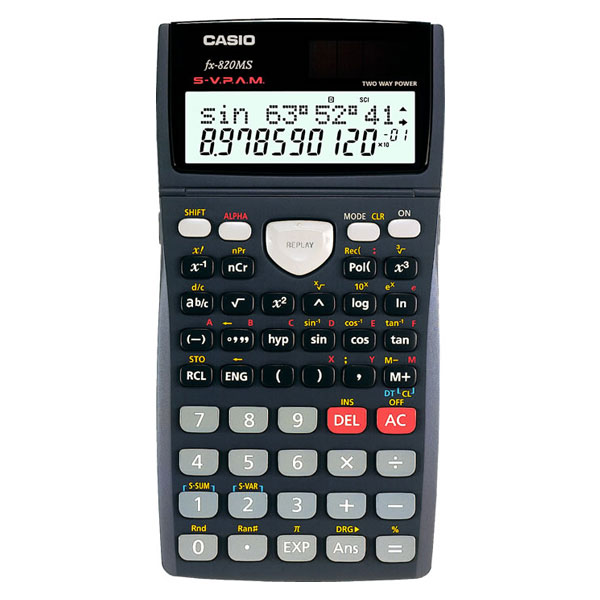 ماشین حساب  -Casio FX820MS